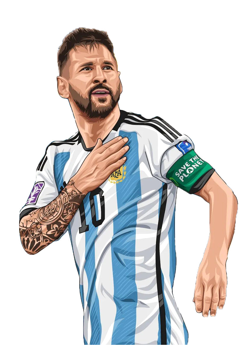 AFA Messi Sticker