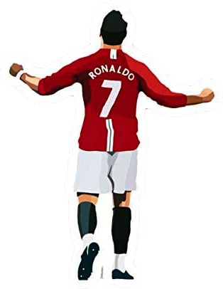 CR7 Celebration Sticker