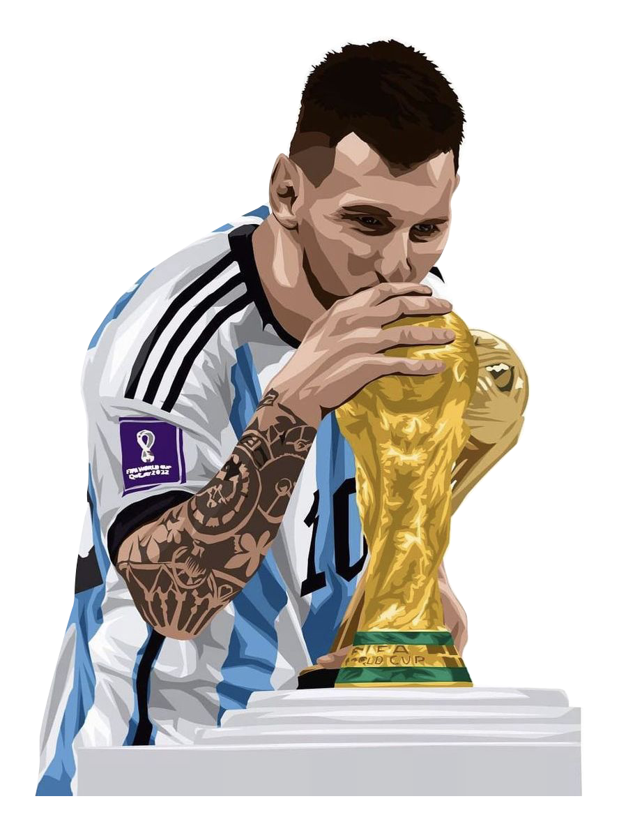 Messi worldcup sticker