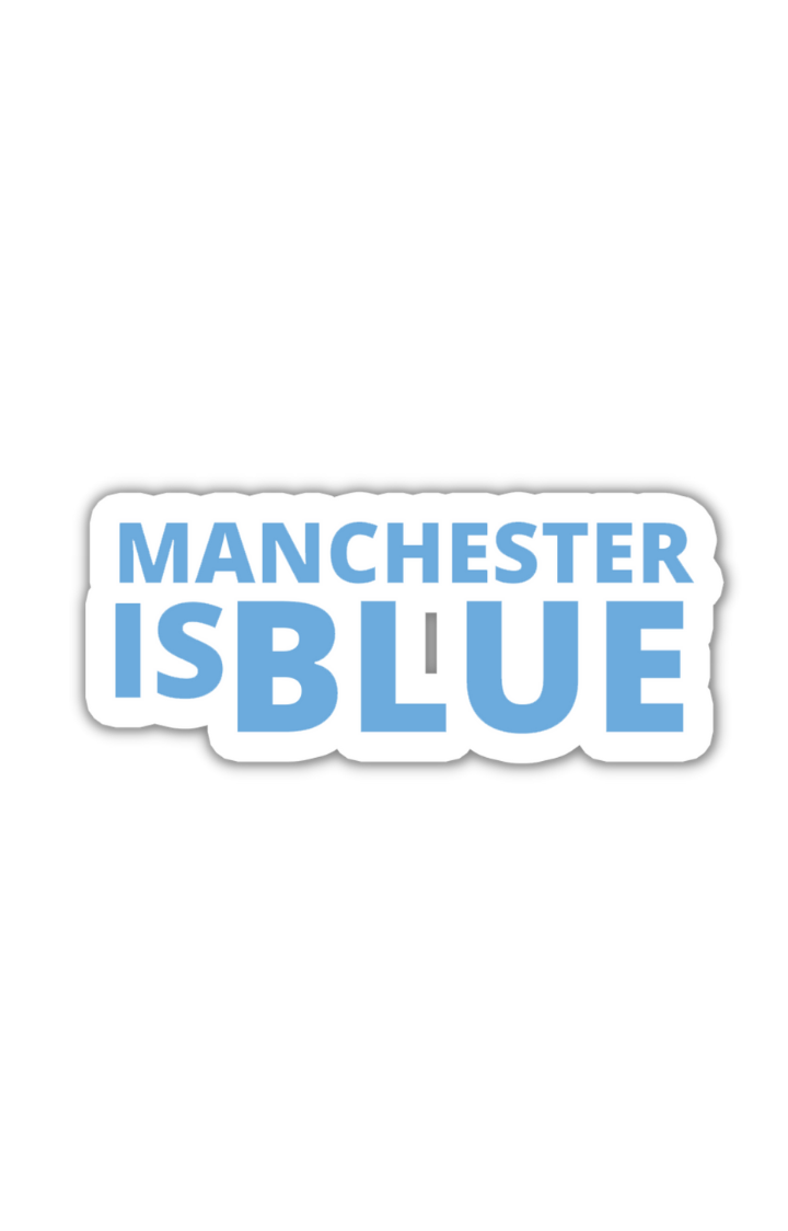 City is Blue Sticker