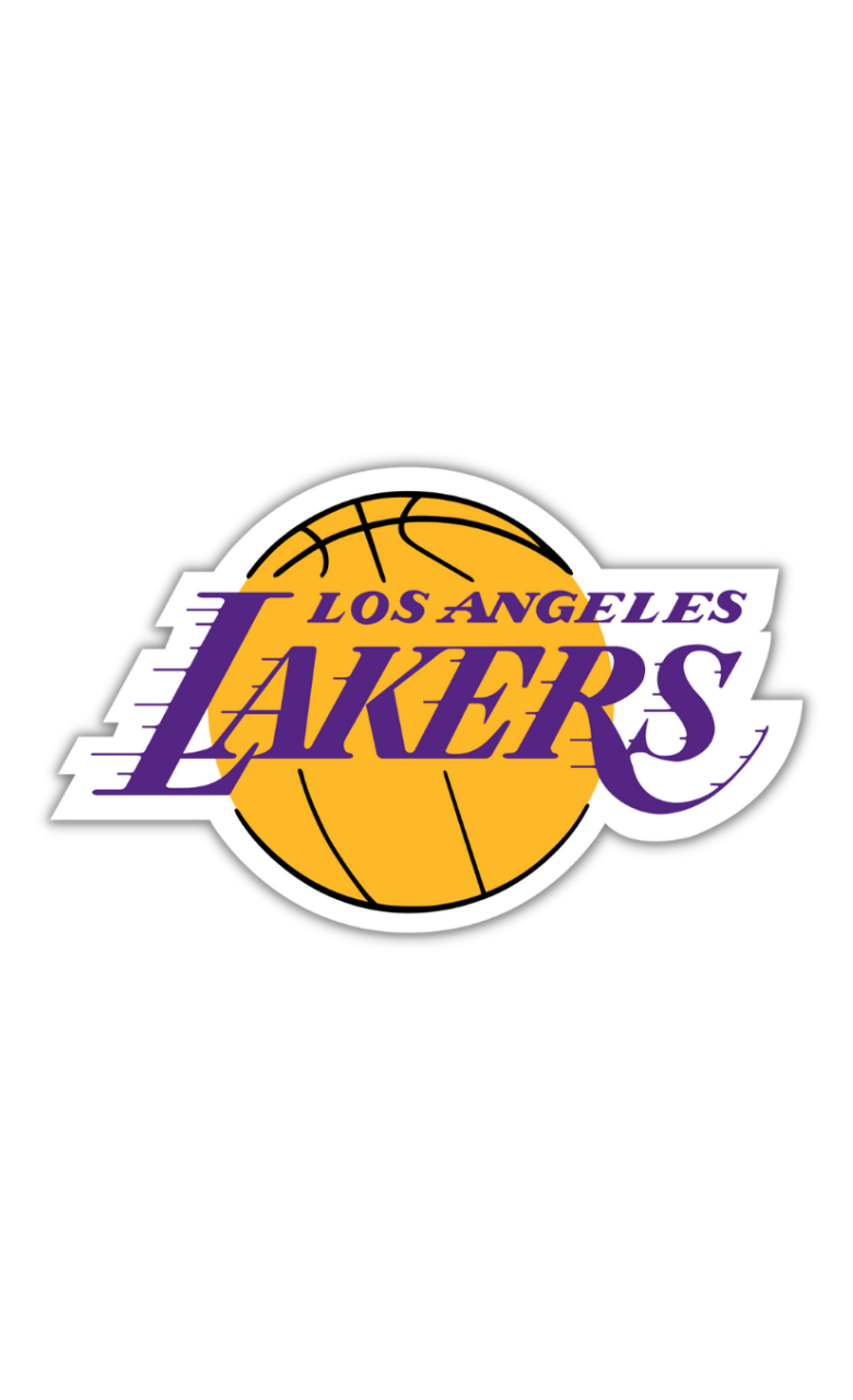 Lakers Basketball Sticker