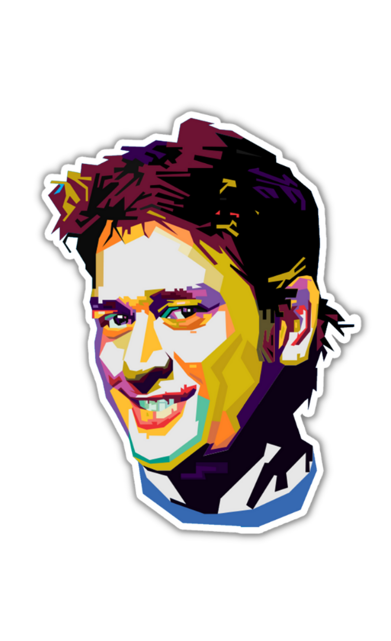 MS Dhoni Sticker