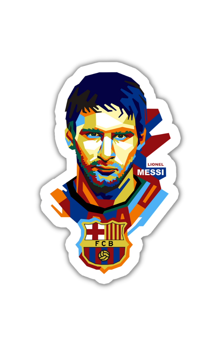 LM10 Barca Sticker