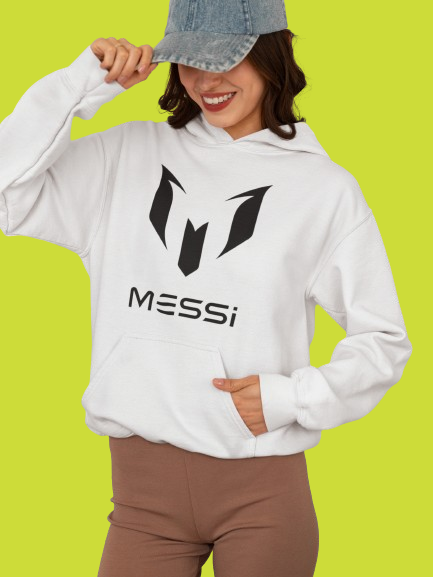 Messi (white) Hoodie