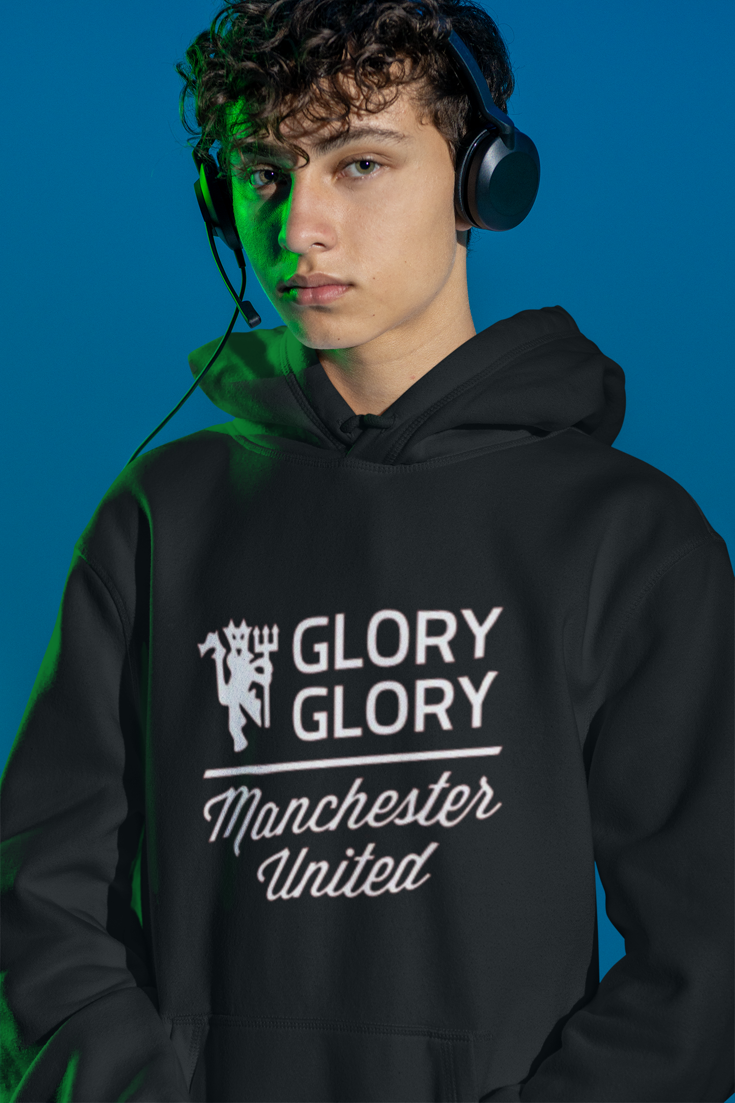 Glory united (black) Hoodie