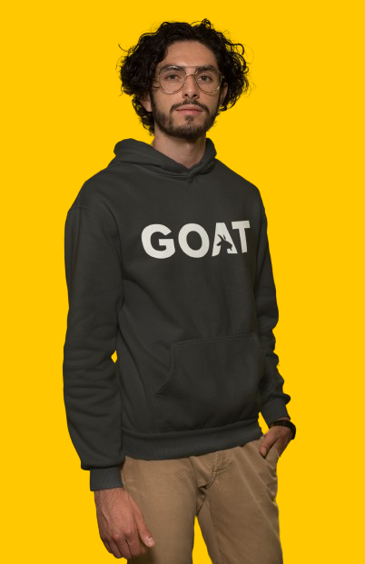 G.O.A.T (black) Hoodie