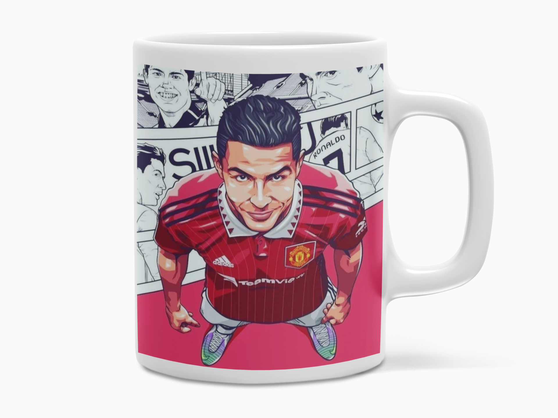 Comic Ronaldo Mug